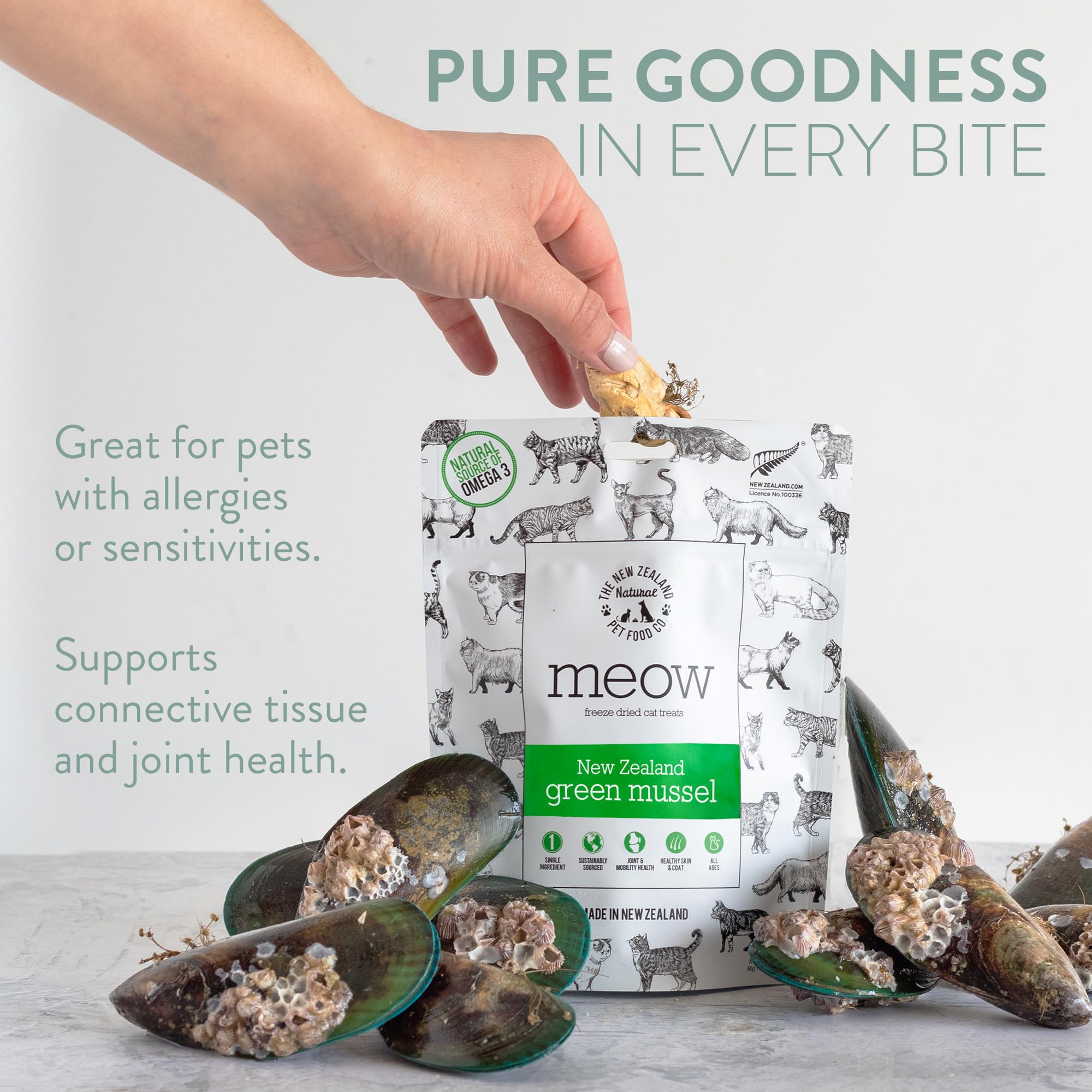 Amazon.com : The New Zealand Natural Pet Food Co. Meow Freeze